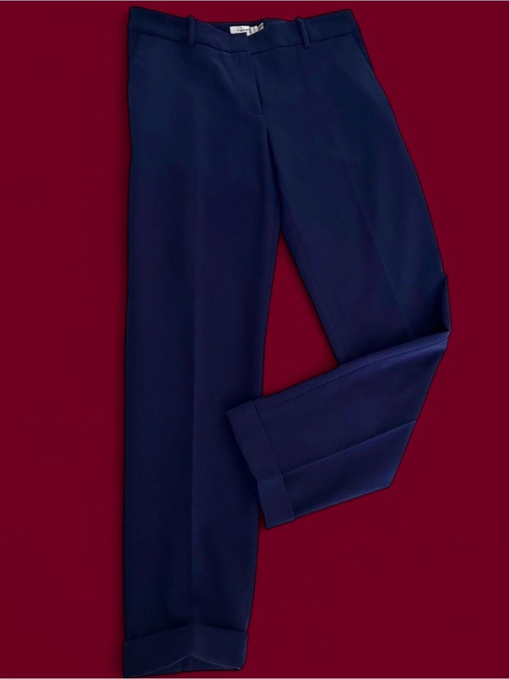 Tahari Tailored Cuffed Ankle Trousers (EUC)